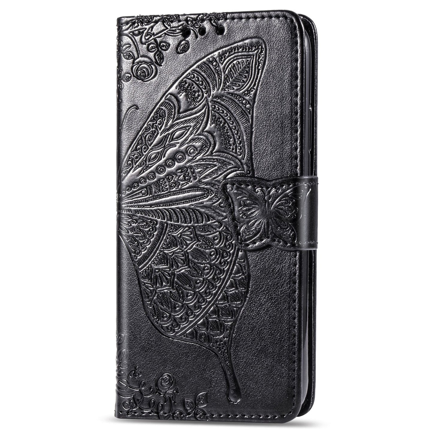 Luxury Embossed Butterfly Leather Wallet Flip Case For Samsung Galaxy S20 FE