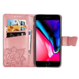 New Luxury Embossed Butterfly Leather Wallet Flip Case for IPHONE 6 Plus/6S Plus
