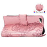 New Luxury Embossed Butterfly Leather Wallet Flip Case for IPHONE 6 Plus/6S Plus