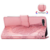 New Luxury Embossed Butterfly Leather Wallet Flip Case for IPHONE 7Plus/8Plus