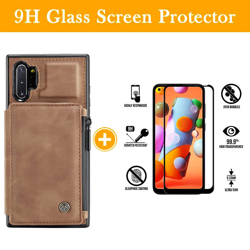 Nouvel étui portefeuille multifonction de luxe pour Samsung Note10 Plus