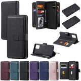 Multifunctional Large-Capacity Wallet Phone Case For Samsung Galaxy A01