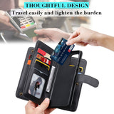 Multifunctional Large-Capacity Wallet Phone Case For Samsung Galaxy A01