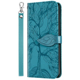 New 3D Embossed Life Tree Wallet Phone Case For Samsung S Series
