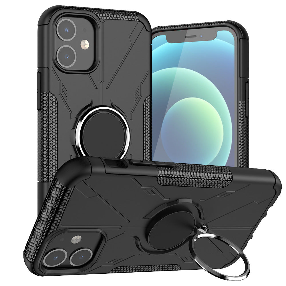Étui robuste 3-en-1 Robot Defender pour iPhone 12