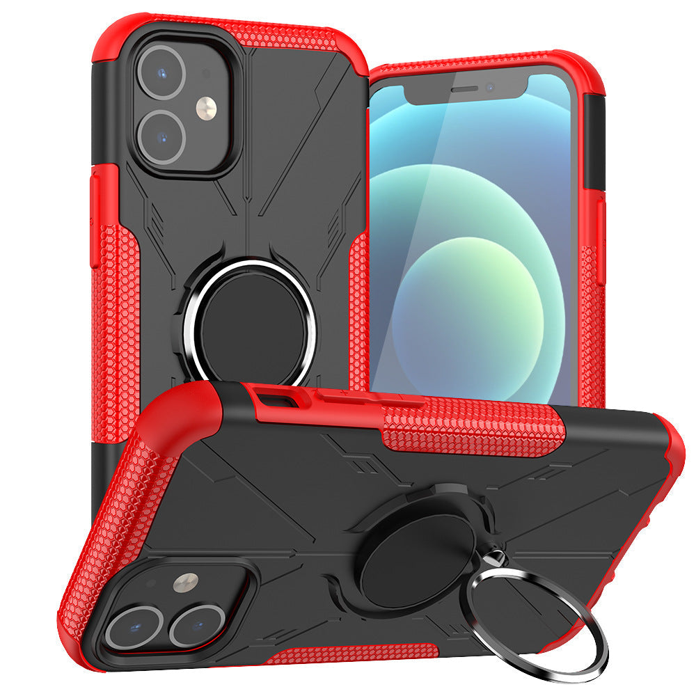 Étui robuste 3-en-1 Robot Defender pour iPhone 12