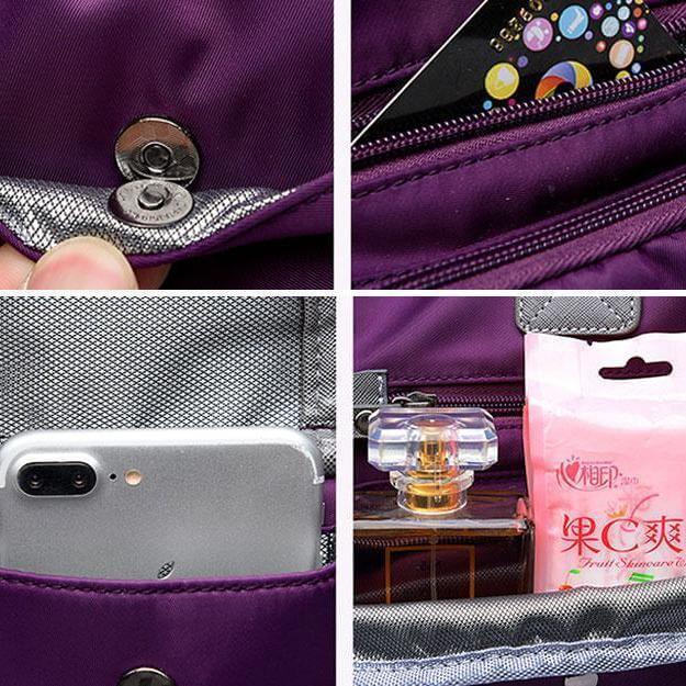 Waterproof Handbags Solid Shoulder Bags