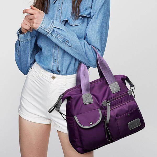 Waterproof Handbags Solid Shoulder Bags
