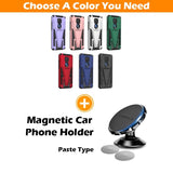 New Extraordinary Armor Bracket Magnetic Case For Moto G Play 2021