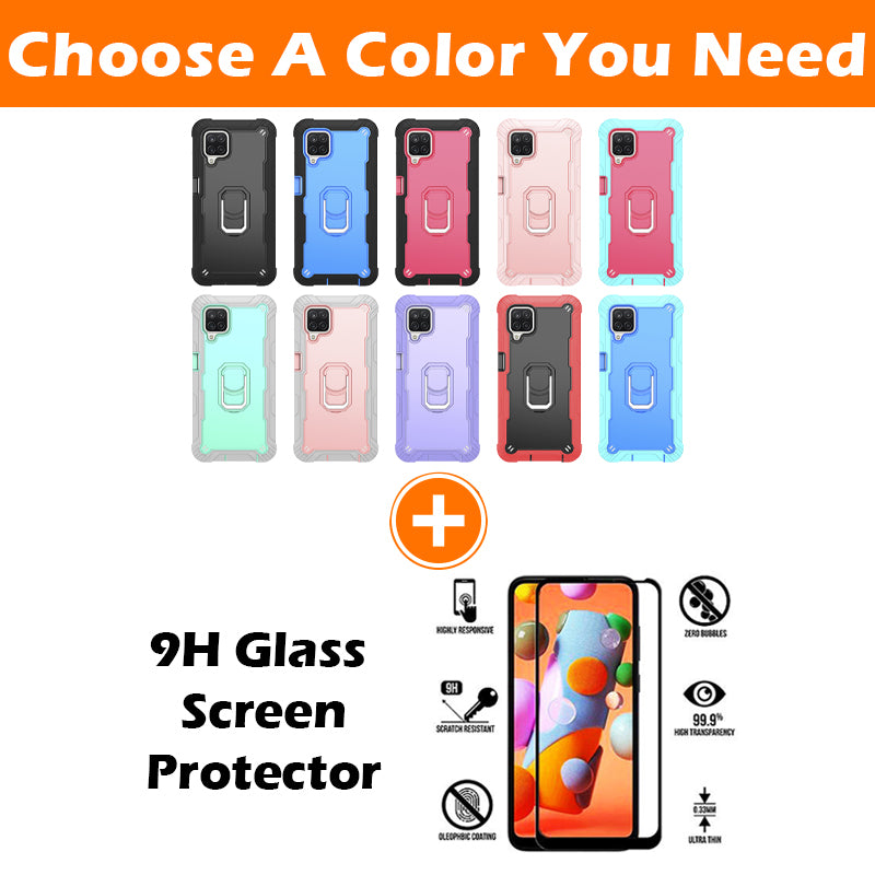 Coque antichoc avec support pour Samsung A12