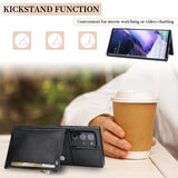 New Upgrade Multifunctional Wallet Zipper Phone Case  For Samsung Note20 Ultra