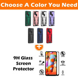 New Extraordinary Armor Bracket Magnetic Phone Case For Samsung A21 (US)
