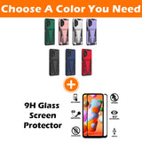 New Extraordinary Armor Bracket Magnetic Phone Case For Samsung A32 5G