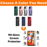 New Extraordinary Armor Bracket Magnetic Phone Case For Samsung A51 4G