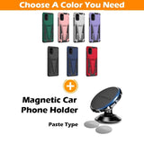 New Extraordinary Armor Bracket Magnetic Phone Case For Samsung A51 4G
