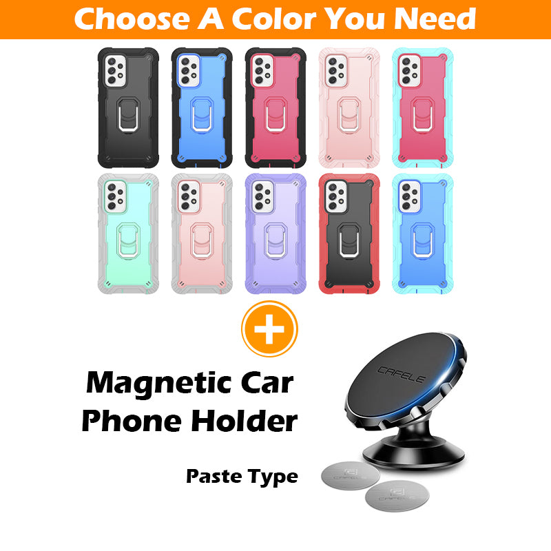 Coque antichoc avec support pour Samsung A52 5G