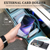 New Upgrade Multifunctional Wallet Zipper Phone Case  For Samsung Note20 Ultra