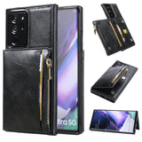 New Upgrade Multifunctional Wallet Zipper Phone Case  For Samsung Note20 Ultra