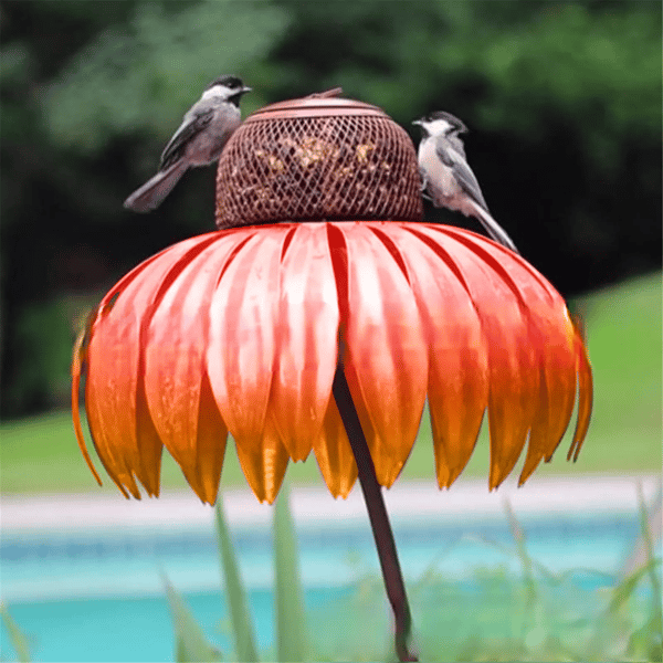 Mangeoire à oiseaux d'extérieur 2023 🌹Décoration de printemps💖