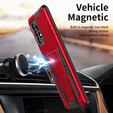 New Extraordinary Armor Bracket Magnetic Phone Case For Samsung A51 4G