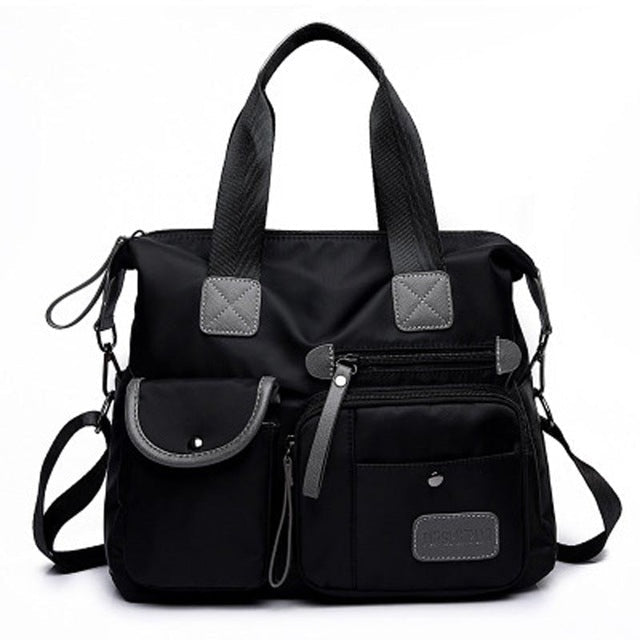 Waterproof Handbags Solid Shoulder Bags