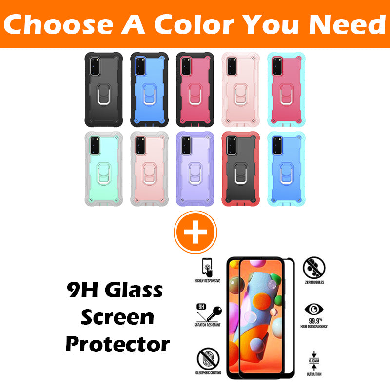 Coque antichoc avec support en métal pour Samsung S20FE 4G/5G