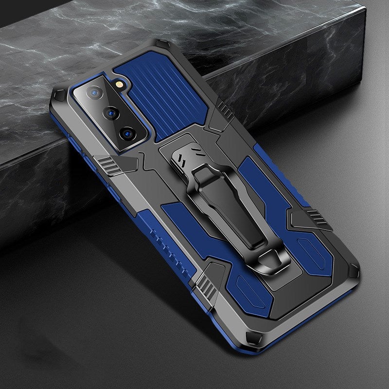 Étui multifonctionnel Phone Warrior avec clip ceinture pour Samsung S21FE